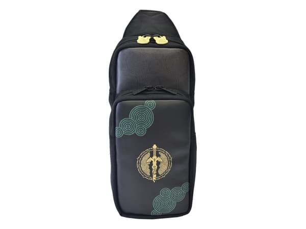 Hori Adventure Pack, Gutt/Jente, Skulder veske, Sort, Glidelås, Forlomme, 2 lommer