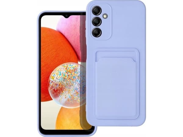OEM KORTTIKOTI SAMSUNG A14 5G / A14 4G violetti