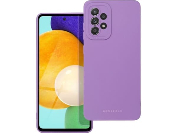 ROAR Roar Luna Kotelo - Samsung Galaxy A52 5G / A52 LTE (4G) / A52s 5G Purple - Samsung Galaxy A52 5G / A52 LTE (4G) / A52s 5G Lila