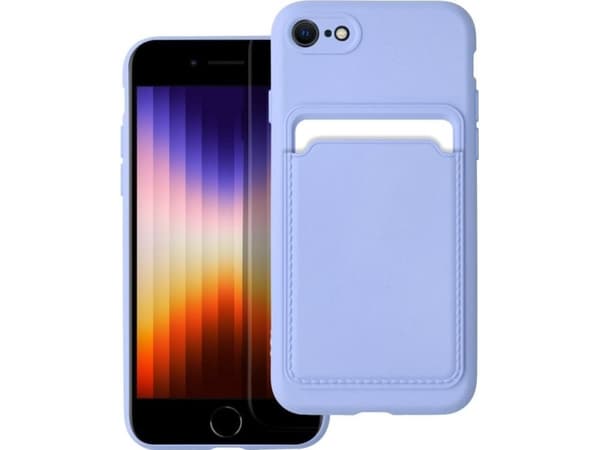 OEM KORTETEKSEL for IPHONE 7 / 8 / SE 2020 / SE 2022 lilla