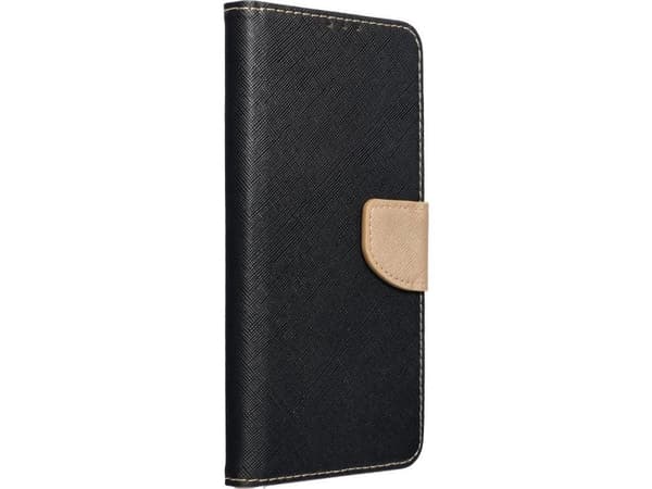 OEM Kabura Fancy Book do IPHONE 14 PRO czarny / złoty