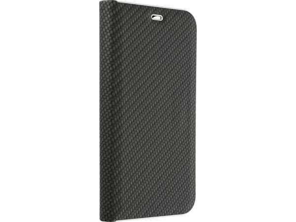OEM LUNA Book Carbon holster for SAMSUNG A23 5G black
