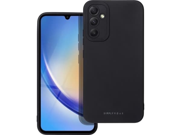 ROAR Luna Kotelo - Samsung Galaxy A34 5G:lle musta