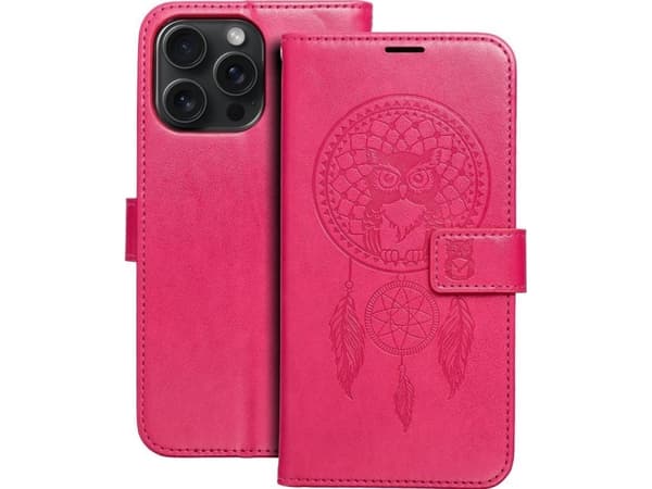 OEM MEZZO Book holster for IPHONE 15 Pro Max dreamcatcher magenta