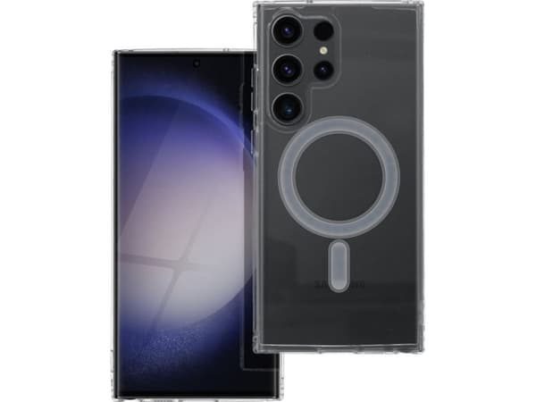 OEM Clear Mag Cover kompatibel med MagSafe for SAMSUNG S23 ULTRA