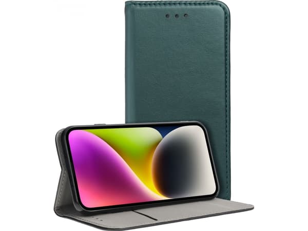 OEM Smart Magneto Holster for SAMSUNG A23 5G mørkegrønn