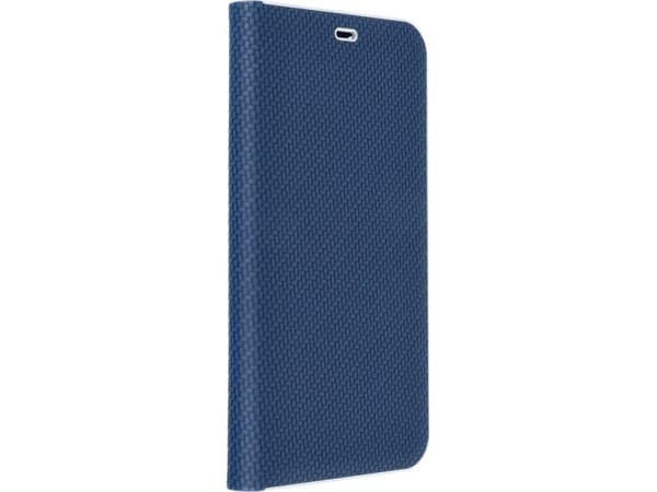 OEM LUNA Book Carbon Holster for XIAOMI Redmi NOTE 12 PRO 5G blå