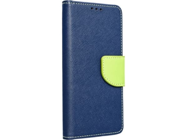OEM Fancy bokhylster for SAMSUNG A34 5G marineblå / lime