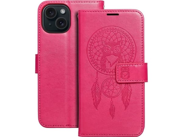 OEM MEZZO Book holster for IPHONE 15 dream catcher magenta