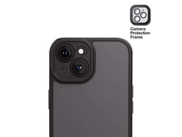 Vivanco FRSTCVVIPH15BK Mobiltelefon backcover Apple iPhone 15 Sort, Transparent