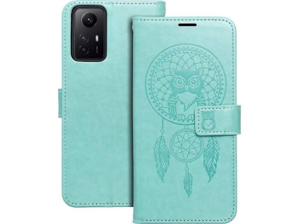 OEM MEZZO Book holster for XIAOMI Redmi NOTE 12S dreamcatcher green