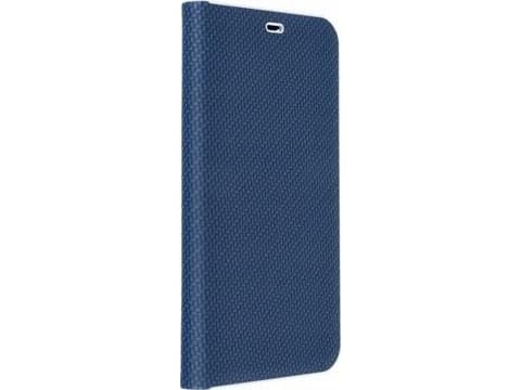 OEM LUNA Book Carbon hölster för SAMSUNG A23 5G blå