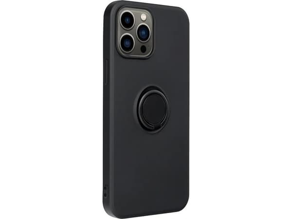 OEM Futerał SILICONE RING do IPHONE 14 PRO MAX czarny