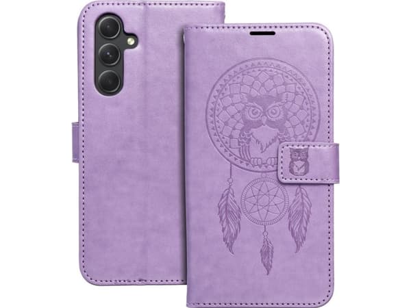 OEM MEZZO bokhylster for SAMSUNG A54 5G drømmefanger lilla