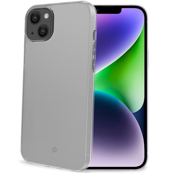 Celly Gelskin TPU Cover iPhone 15 Plus Transparent