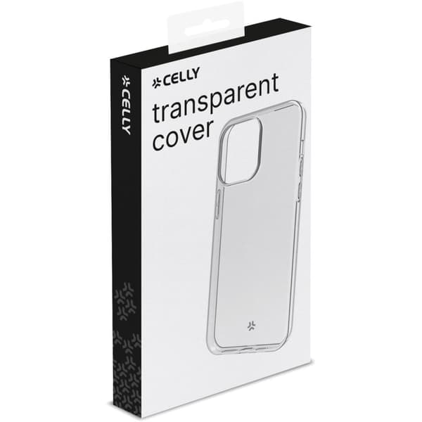 Celly Gelskin TPU Cover iPhone 15 Plus Transparent