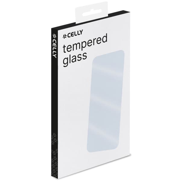Celly Easy Skärmskydd Härdat glas iPhone 15