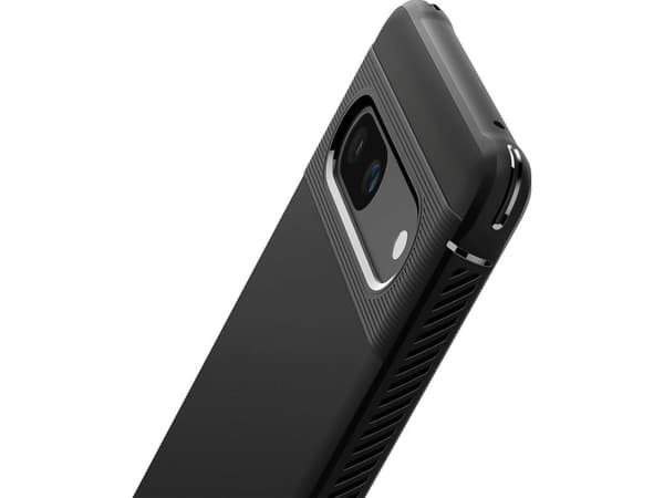 Spigen Rugged Armor, Omslag, Google, Pixel 7a, 15,5 cm (6.1"), Svart