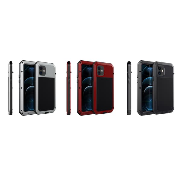 Kraftigt HEAVY DUTY Skal i Aluminium - iPhone 12 Pro Max