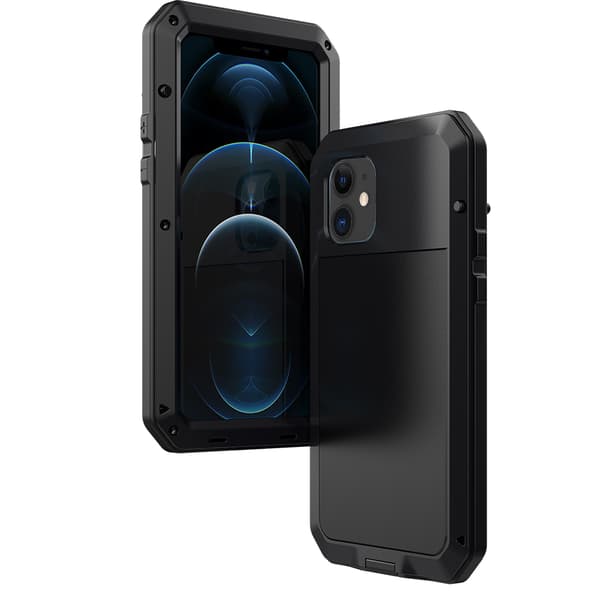 Kraftigt HEAVY DUTY Skal i Aluminium - iPhone 12 Pro Max