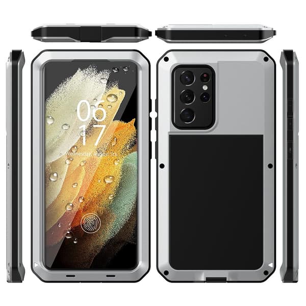 Skyddsskal i Aluminium HEAVY DUTY- Samsung Galaxy S21 Ultra