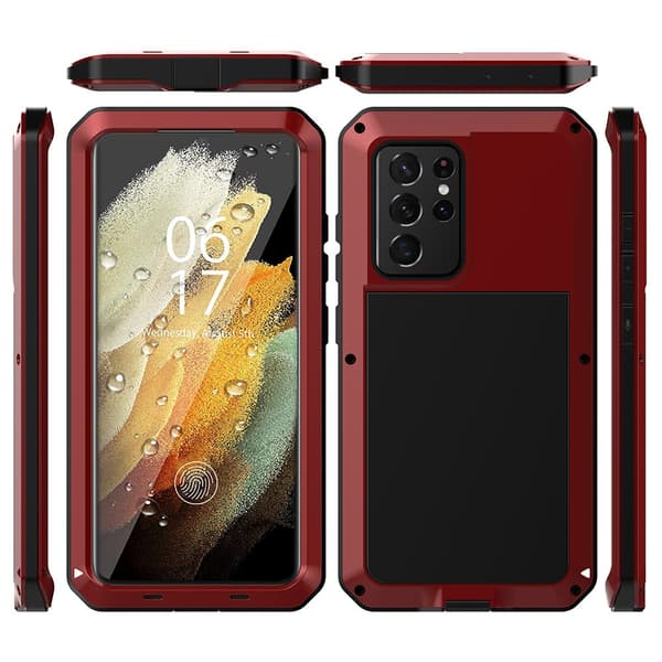 Skyddsskal i Aluminium HEAVY DUTY- Samsung Galaxy S21 Ultra
