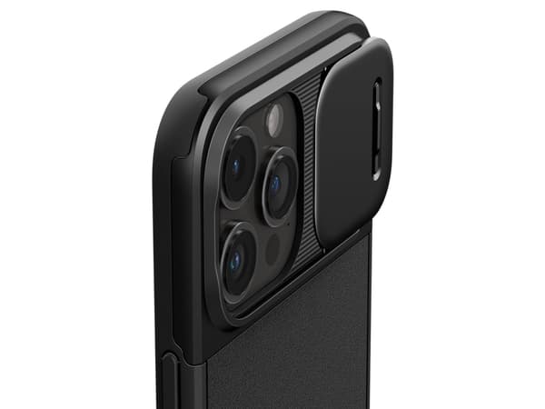 Spigen ACS06738, Omslag, Apple, iPhone 15 Pro, 15,5 cm (6.1"), Svart