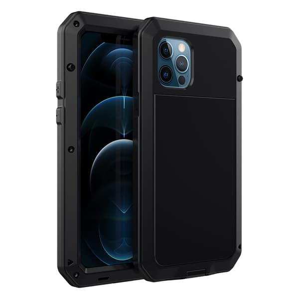 Integrerat EXXO-360-Skyddsfodral i Aluminium- iPhone 13 Pro