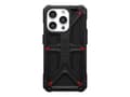 Miniatyrbilde 1 av 5: UAG Monarch Kevlar Series Rugged Case for Apple iPhone 15 Pro [6.1-in] - Monarch Kevlar Black - Baksidedeksel for mobiltelefon - gummi, DuPont Kevlar
