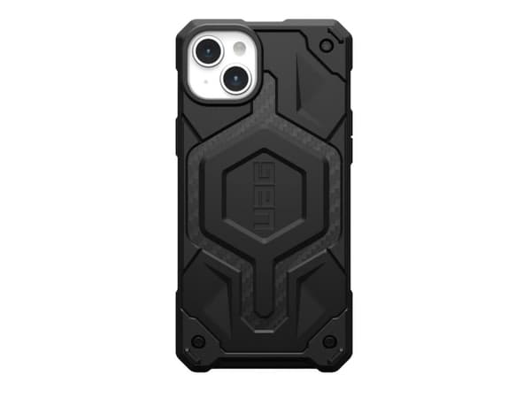UAG Rugged Case for Apple iPhone 15 Plus [6.7-inch] - Monarch Pro Carbon Fiber - Baksidesskydd för mobiltelefon - robust - MagSafe-kompatibilitet - g