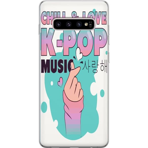 Samsung Galaxy S10+ Gennemsigtig cover K-POP