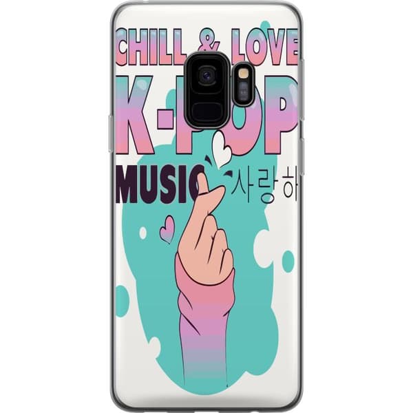 Samsung Galaxy S9 Genomskinligt Skal K-POP