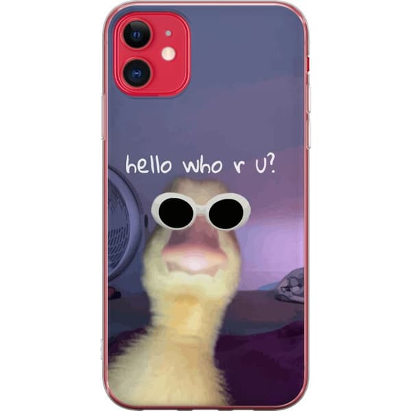 Apple iPhone 11 Gjennomsiktig deksel Hvem er du?