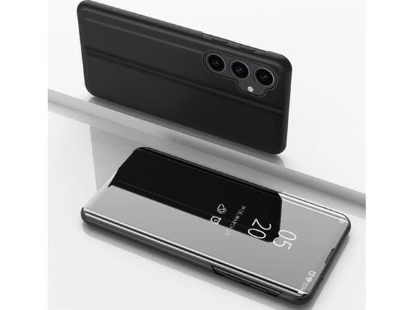 Hurtel Twarde etui z klapką do Samsung Galaxy S23 FE Clear View Case - sort