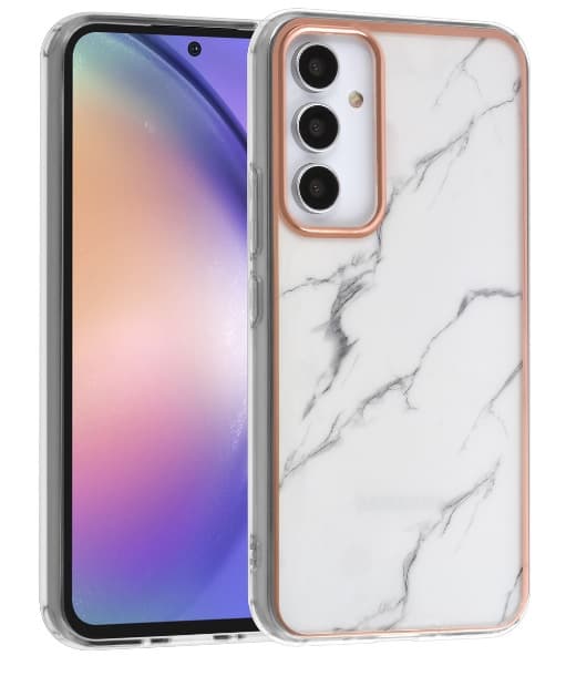 UNIQ Skal Samsung Galaxy A54 5G Marmor Vit