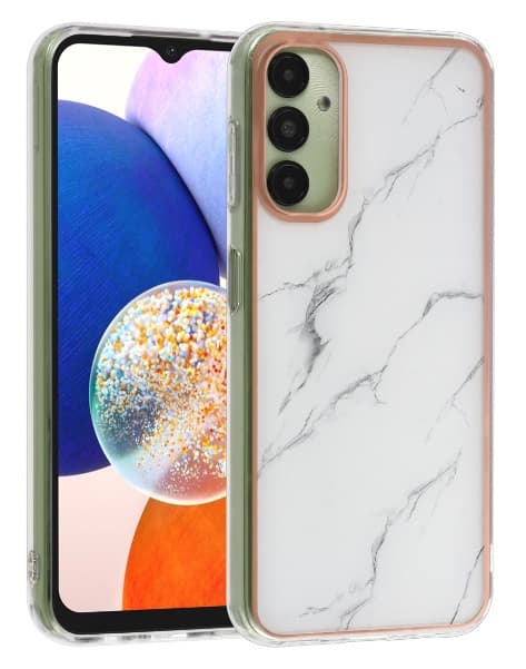 UNIQ Skal Samsung Galaxy A14 5G Marmor Vit
