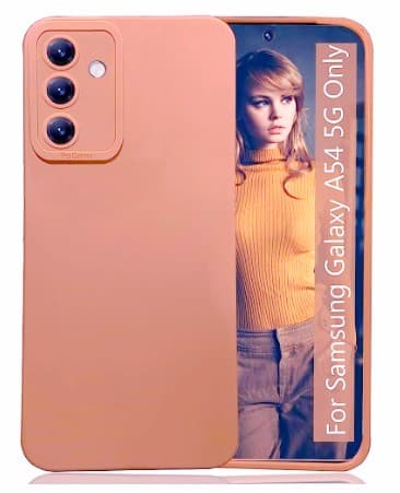 Samsung Galaxy A54 5G Silikon Skal Rosa