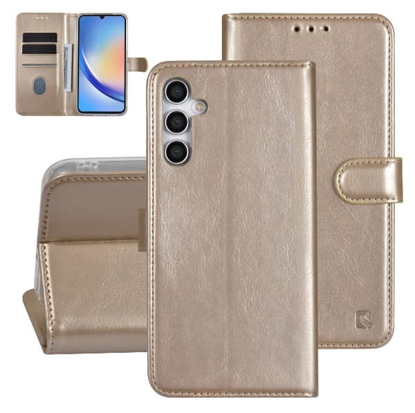 UNIQ Fodral Samsung Galaxy A34 5G Guldfärgat
