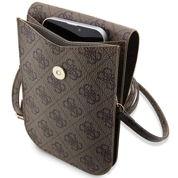 Guess Halsbandsfodral Stripes - Brun