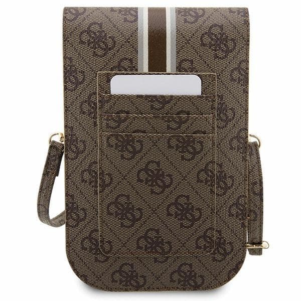 Guess Halsbandsfodral Stripes - Brun