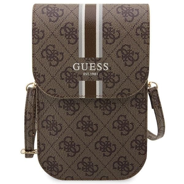 Guess Halsbandsfodral Stripes - Brun
