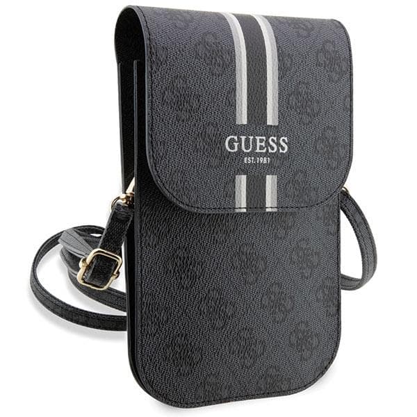 Guess Halsbandsfodral Stripes - Svart
