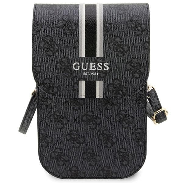 Guess Halsbandsfodral Stripes - Svart