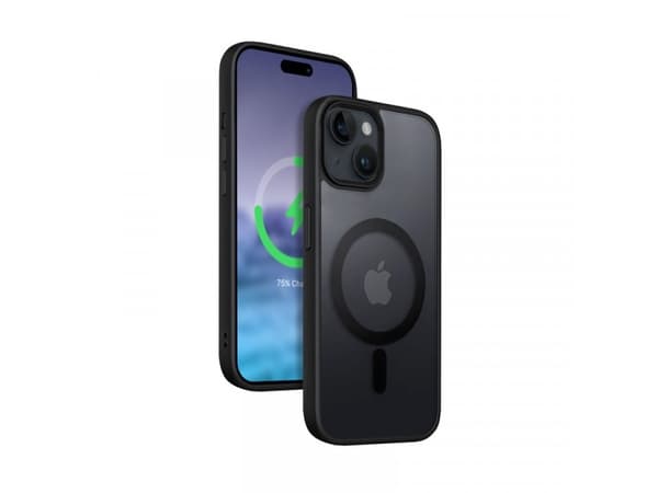 Crong Etui Hybrid Frost MAG Cover iPhone 15 MagSafe lajitelma