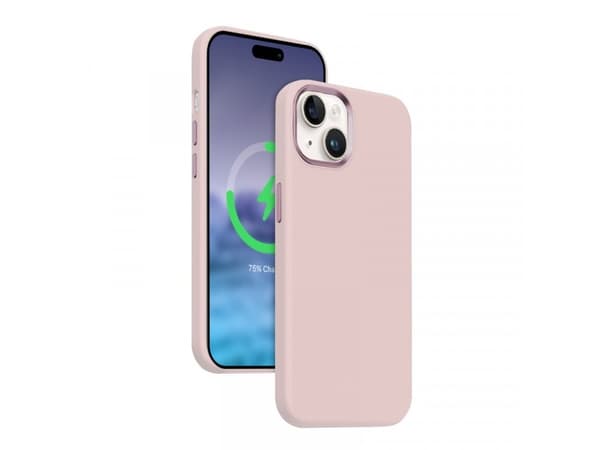Crong Etui Color Cover LUX Magnetic iPhone 15 MagSafe Różowe