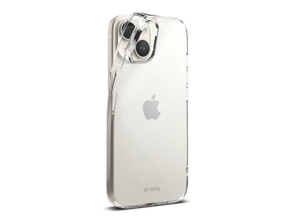 Crong Crystal Slim Cover - iPhone 15 Plus kotelo (läpinäkyvä)
