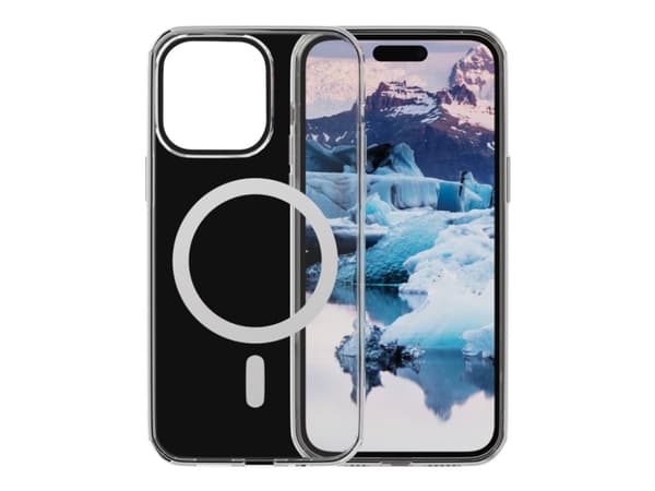 dbramante1928 Iceland Pro - Baksidedeksel for mobiltelefon - MagSafe-samsvar - plastikk - gjennomsiktig - for Apple iPhone 15 Pro Max