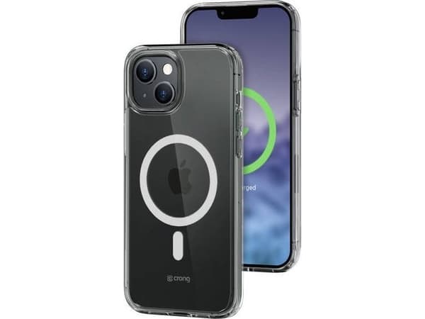 Crong CRG-CLRM-IP1567-TRS, Omslag, Apple, iPhone 15 Plus, 17 cm (6.7"), Transparent