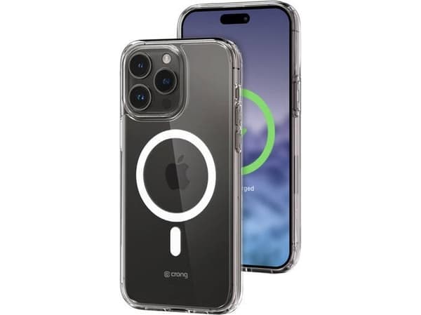 Crong Clear MAG Cover - iPhone 15 Pro Max MagSafe kotelo (kirkas)