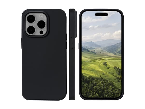 dbramante1928 Greenland - Baksidedeksel for mobiltelefon - plastikk - nattsvart - for Apple iPhone 15 Pro